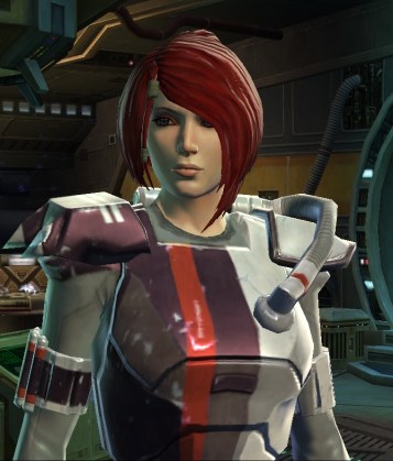 Rhyla Aryon the Blockade Runner's new look. Still a scrapper, though.